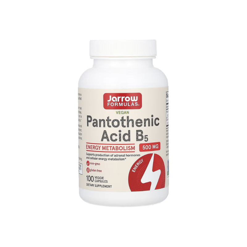 Pantothenic Acid B5, 500mg - 100 caps