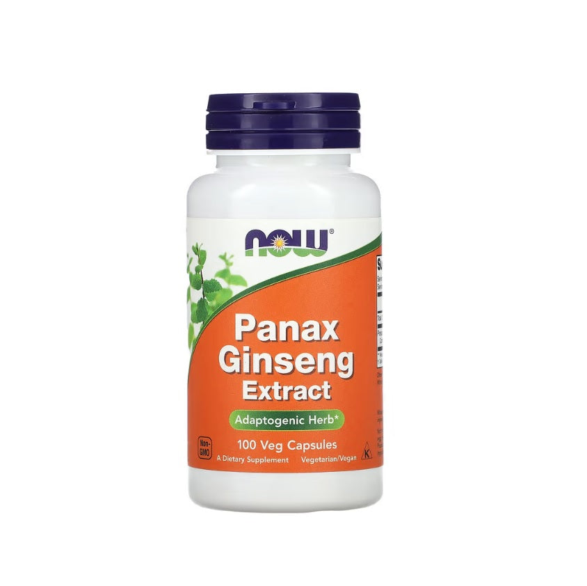 Panax Ginseng 500mg - 100 caps - Now Foods