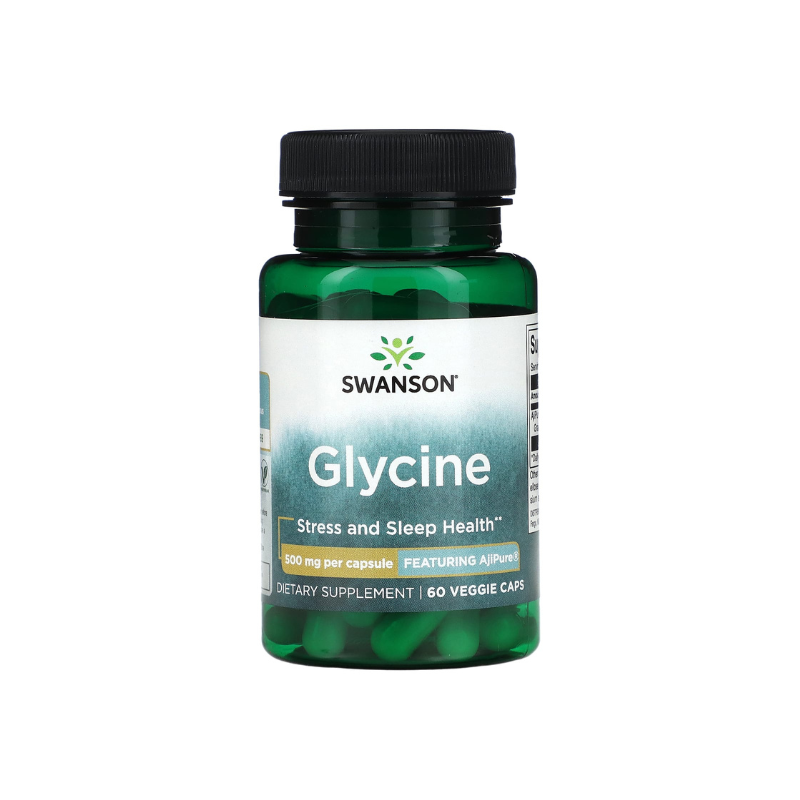 Glycine, 500mg - 60 vcaps - Swanson