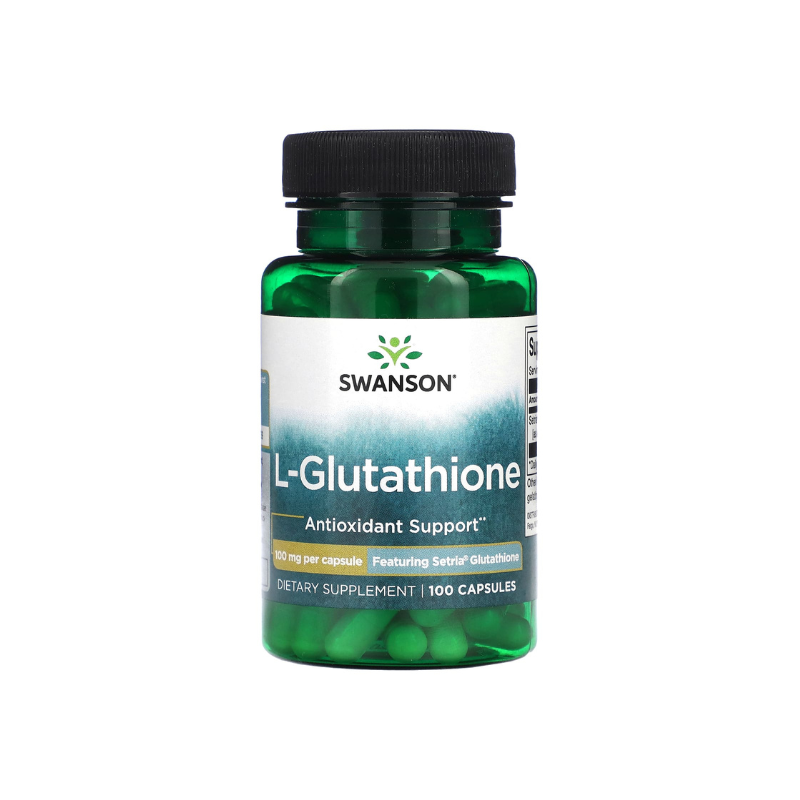 L-Glutathione, 100mg - 100 caps - Swanson