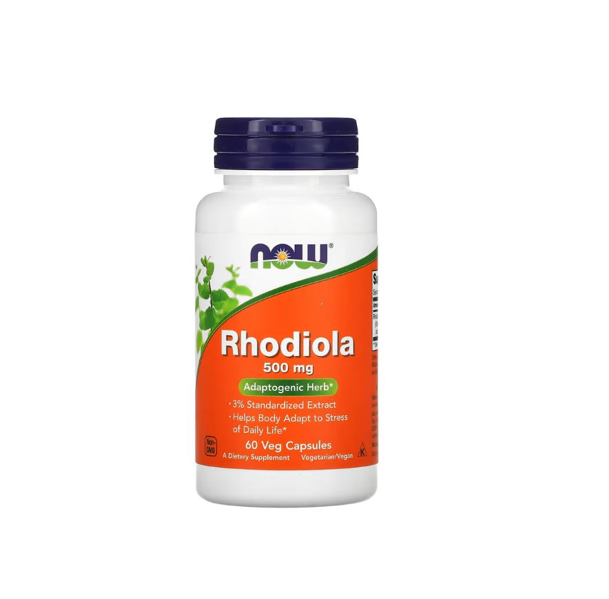 Rhodiola, 500mg - 60 vcaps - NOW Foods