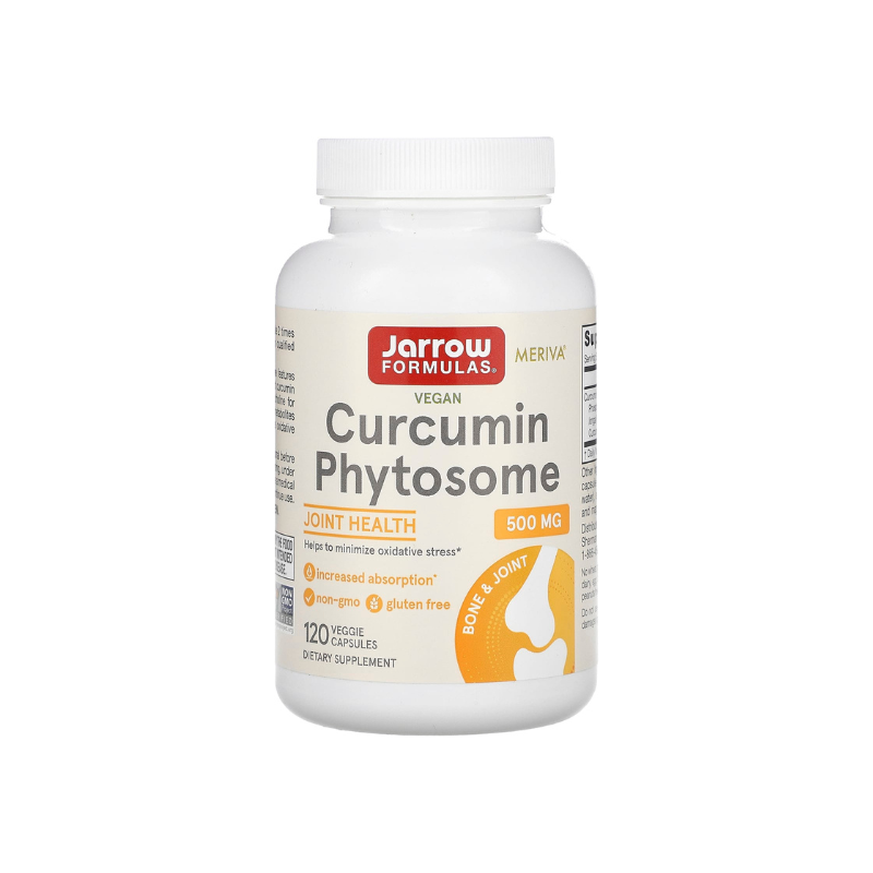 Curcumin Phytosome (Meriva), 500mg - 120 vcaps - Jarrow Formulas