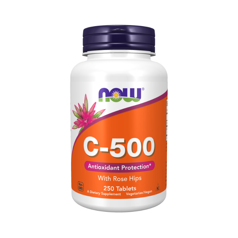 Vitamina C-500 con Escaramujo - 250 comprimidos