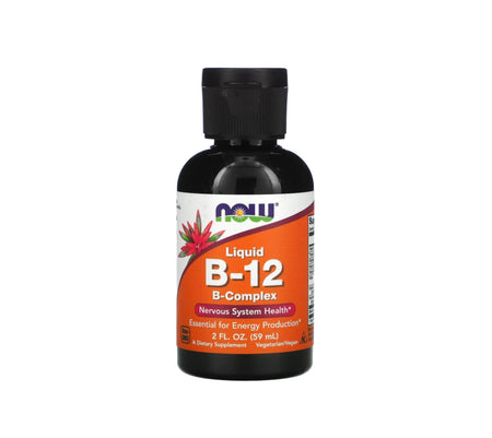 Vitamin B-12 Liquid B-Complex - 59 ml. - NOW Foods