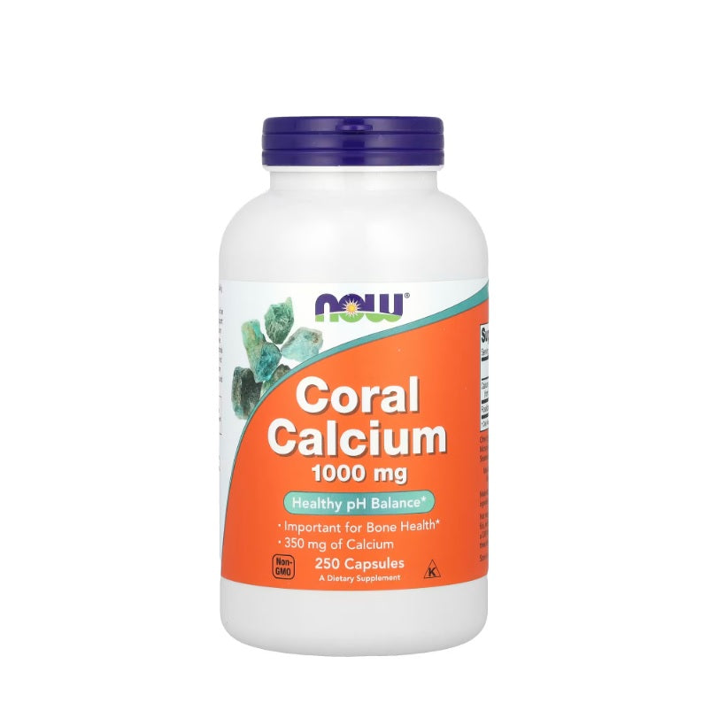 Coral Calcium, 1000mg - 250 vcaps - Now Foods