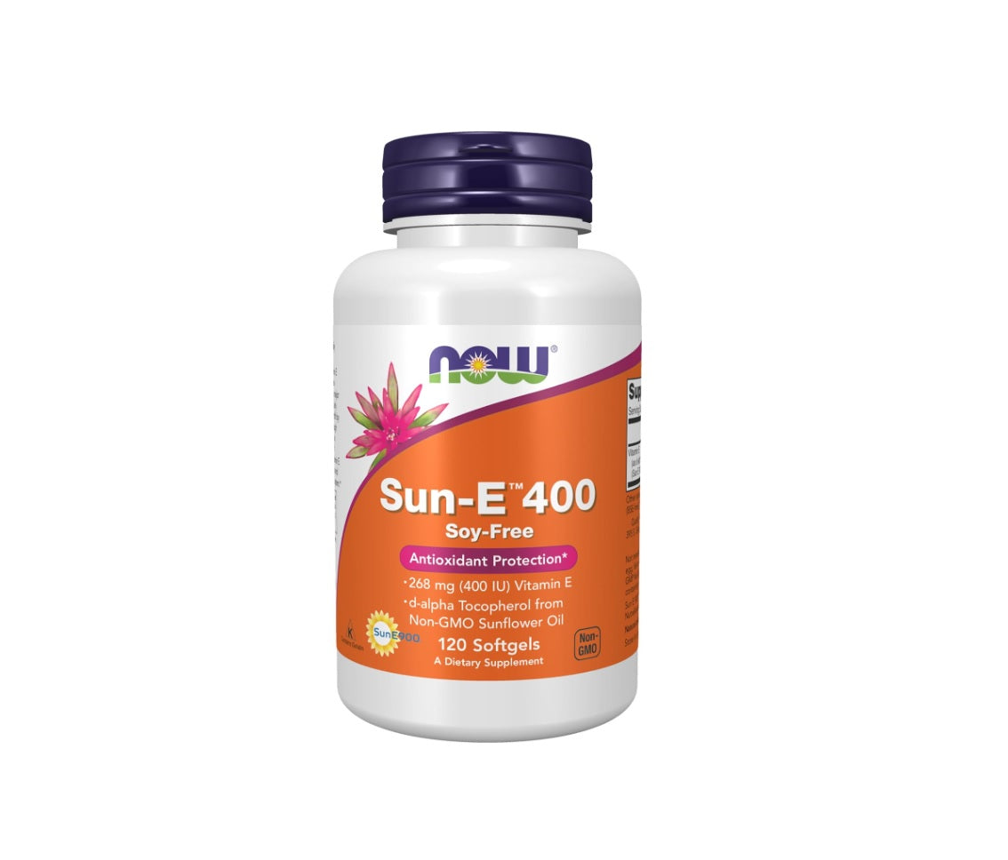 Sun-E, 400 IU - 120 softgels - NOW Foods