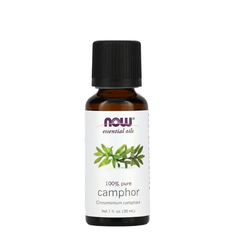 Essential Oil, Camphor Oil - 30 ml. - Now Foods