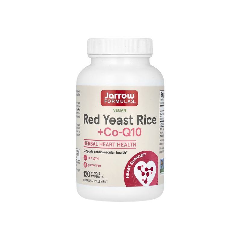 Red Yeast Rice + CoQ10 - 120 caps - &nbsp;Jarrow Formulas