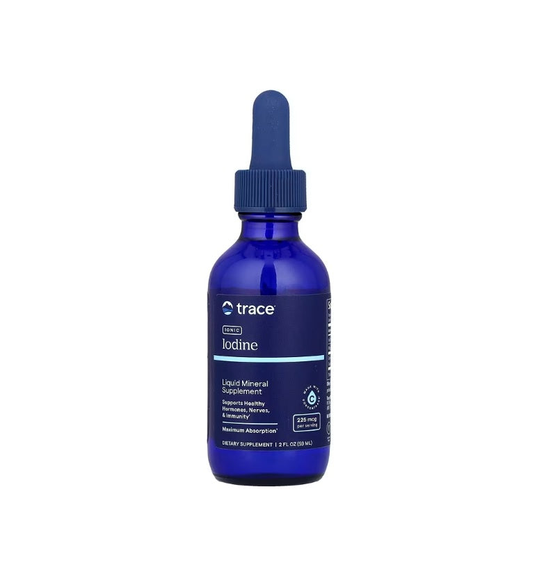 Ionic Iodine, 225mcg - 59 ml. - Trace Minerals