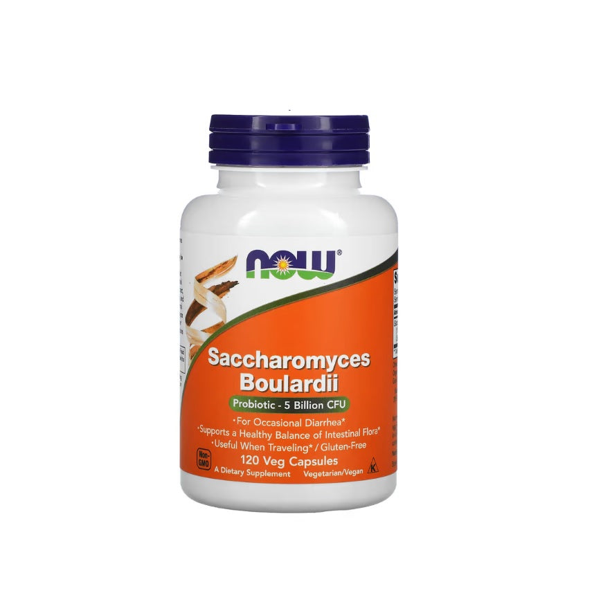 Saccharomyces Boulardii - 120 vcaps - NOW Food