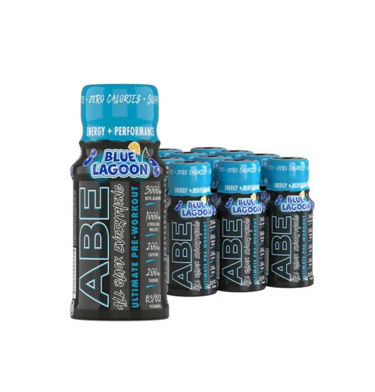 ABE Shot, Blue Lagoon - 12 x 60 ml. - Applied Nutrition