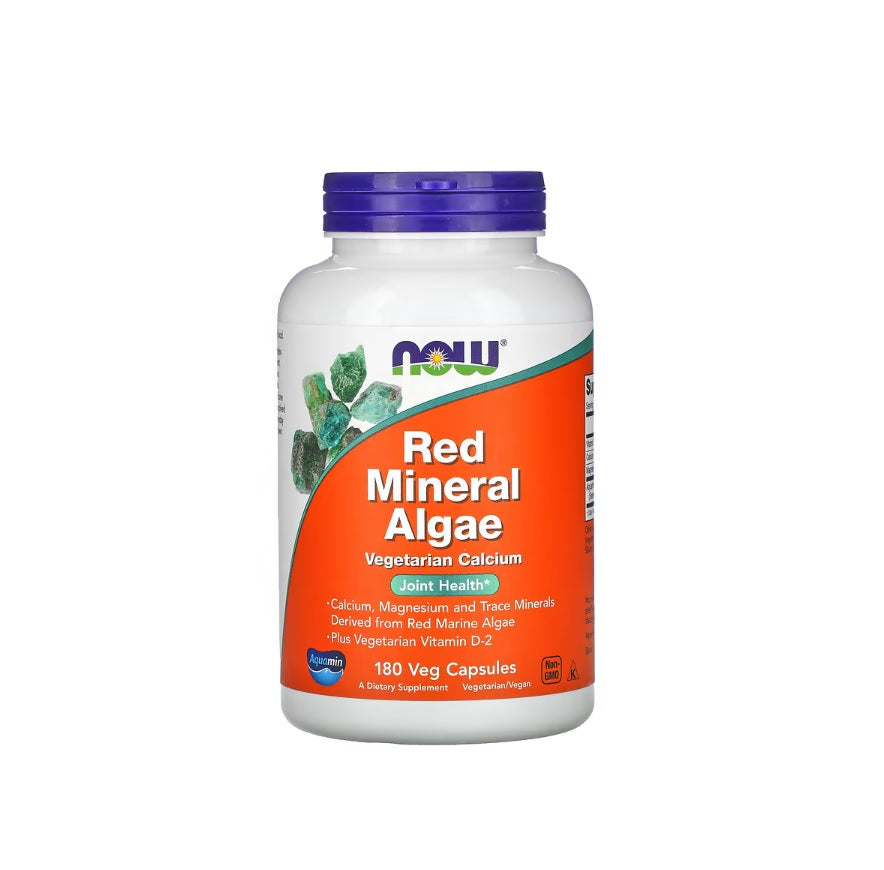 Red Mineral Algae - 180 vcaps - NOW Foods