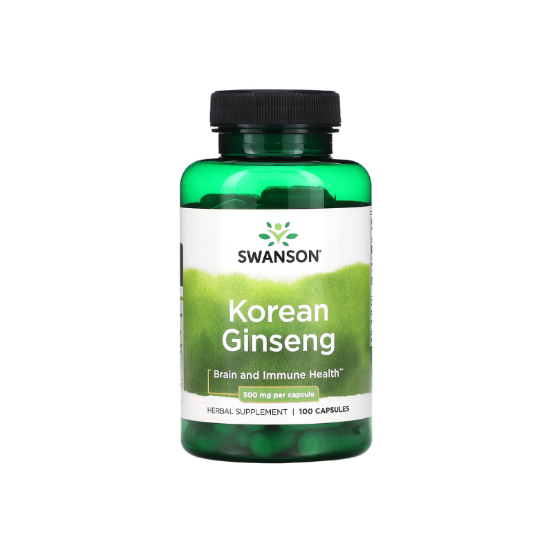 Korean Ginseng, 500mg - 100 caps - Swanson