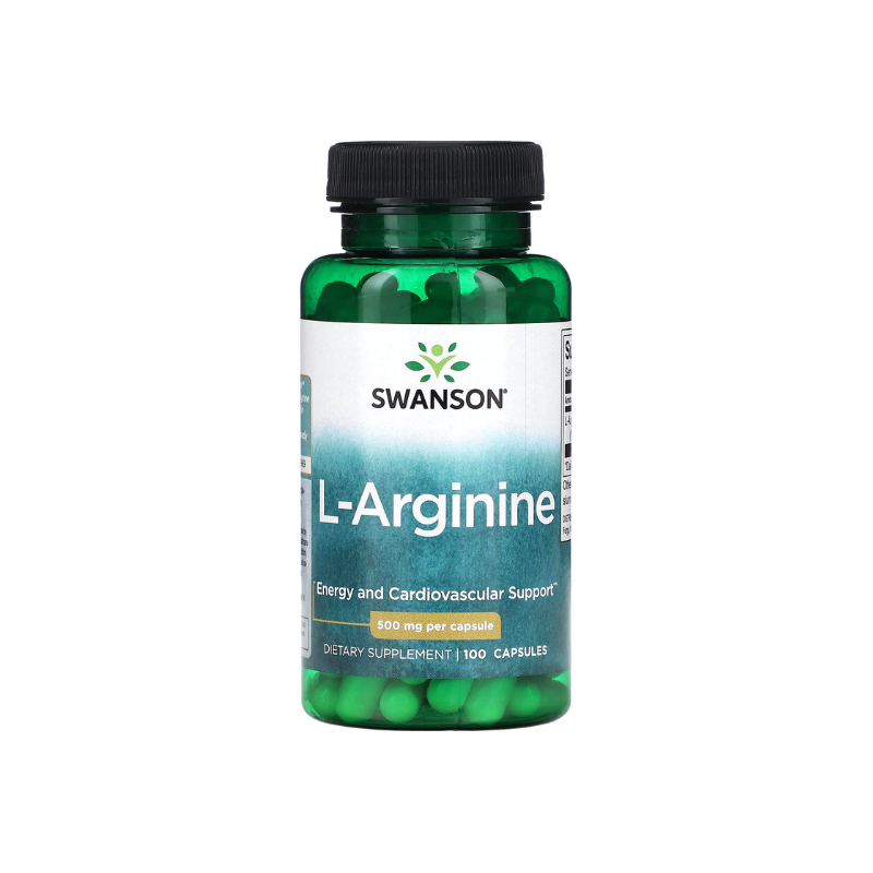 L-Arginine, 500mg - 100 caps - Swanson