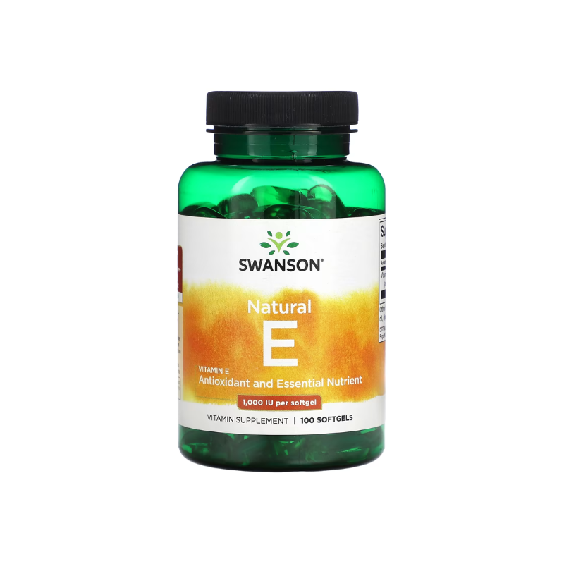 Vitamin E, 1000 IU - 100 softgels - Swanson