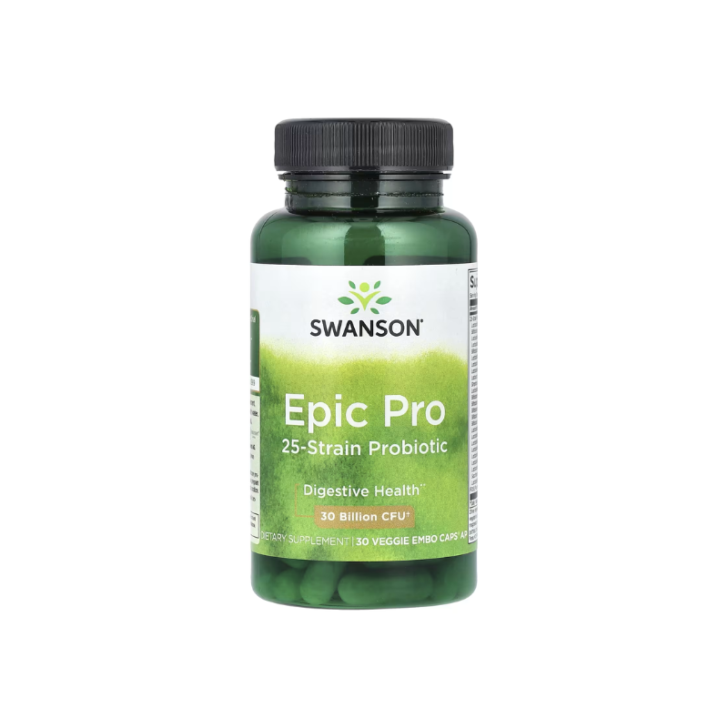 Epic Pro 25-Strain Probiotic - 30 vcaps - Swanson