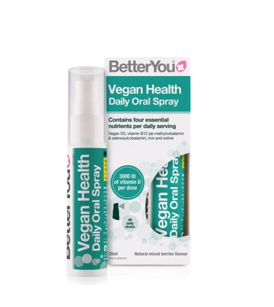 Vegan Health Oral Spray - 25 ml. - BetterYou