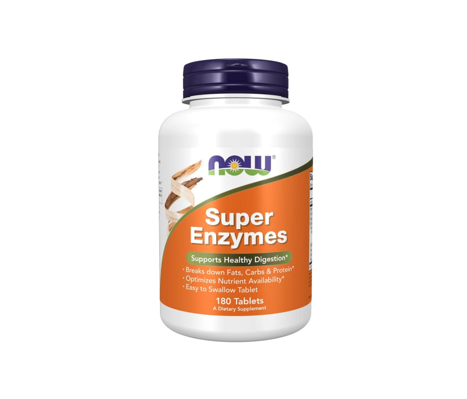 Super Enzymes - 180 tablets - NOW Foods