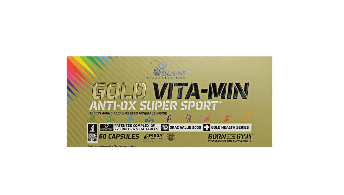 Gold VITA-MIN anti-OX super sport - 60 caps - Olimp Nutrition