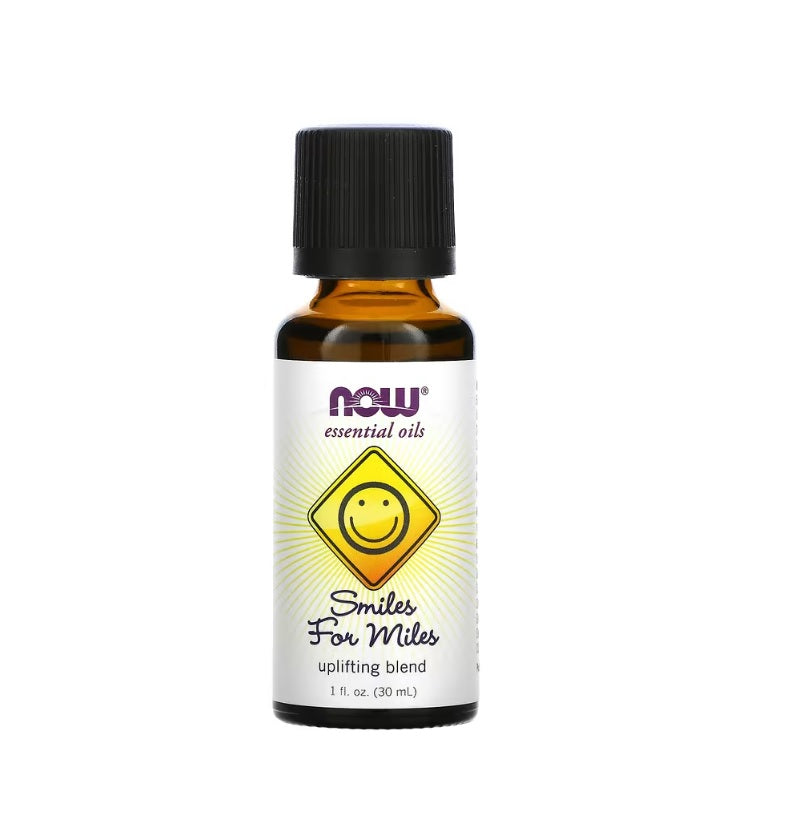 Essential Oil, Smiles for Miles Oil Blend - 30 ml. - Now Foods