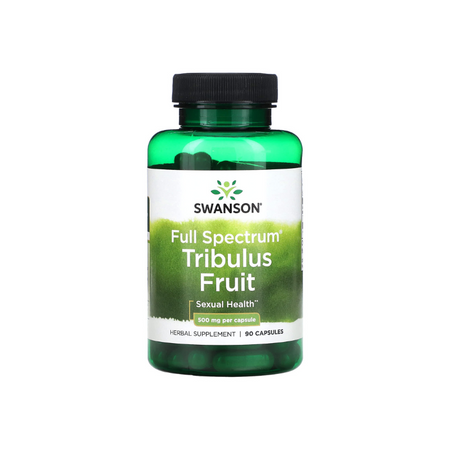 Full-Spectrum Tribulus Fruit, 500mg - 90 caps - Swanson