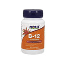 Vitamin B-12 with Folic Acid, 5000mcg - 60 lozenges - NOW Foods