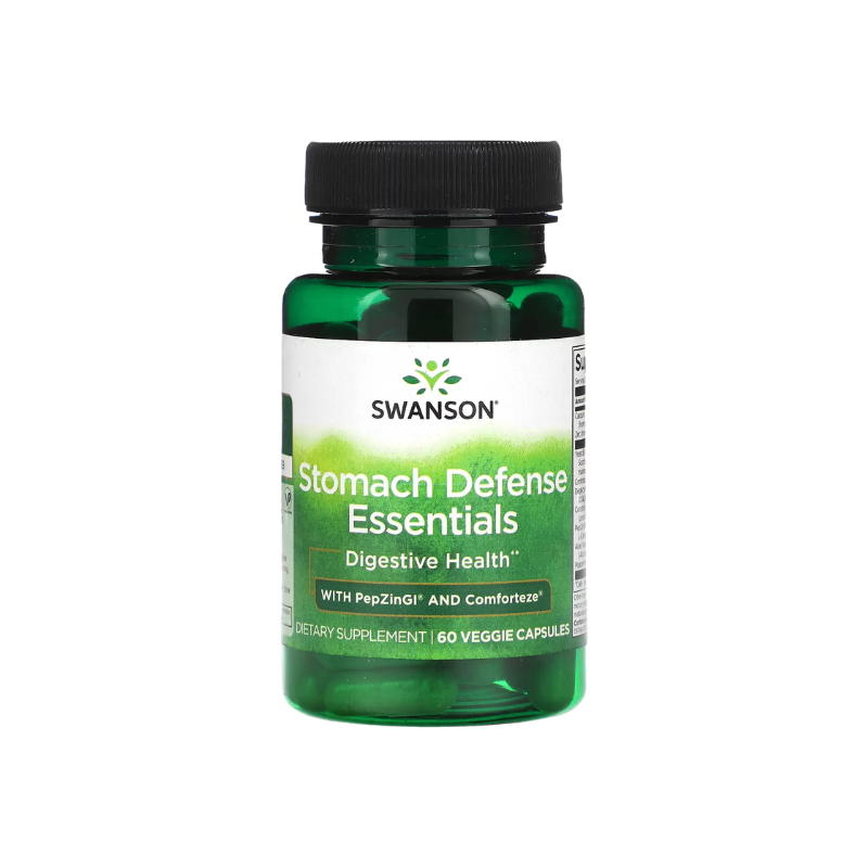 Stomach Defense Essentials with PepZinGI and Comforteze - 60 vcaps