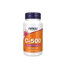 Vitamin C-500 with Rose Hips - 100 tablets - NOW Foods