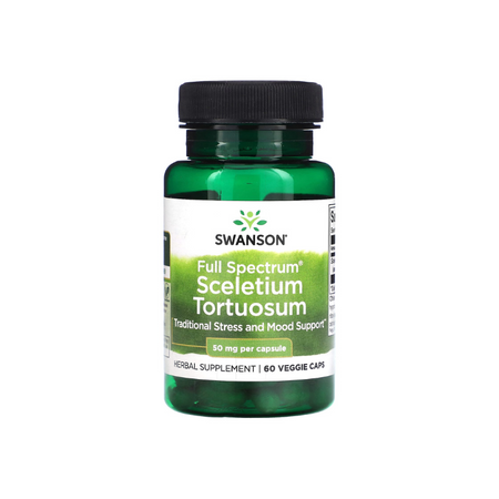 Full Spectrum Sceletium Tortuosum, 50mg - 60 vcaps - Swanson