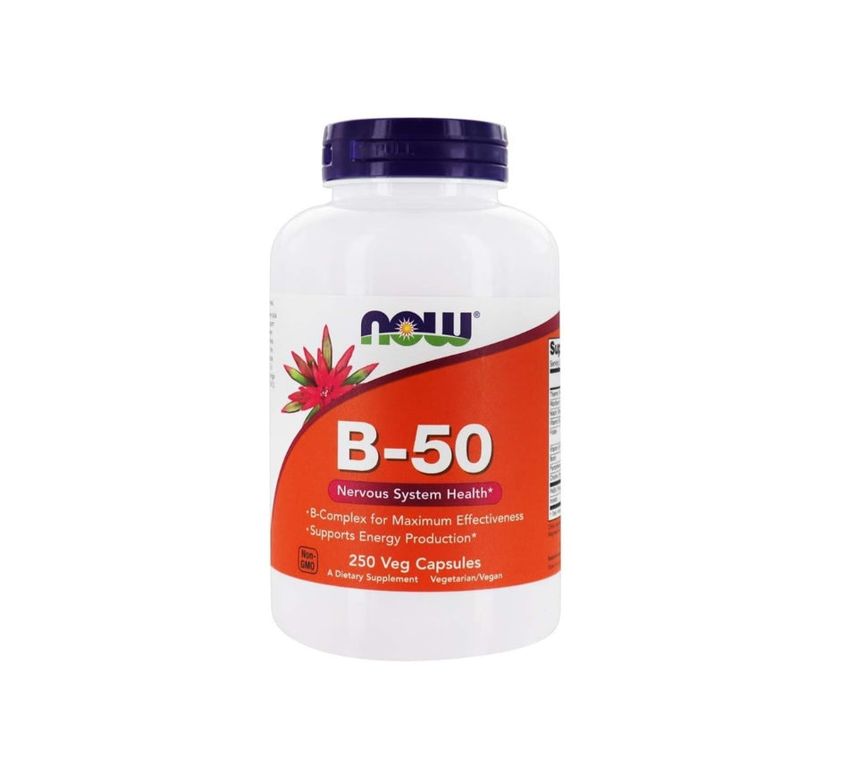 Vitamin B-50 - 250 vcaps - NOW Foods