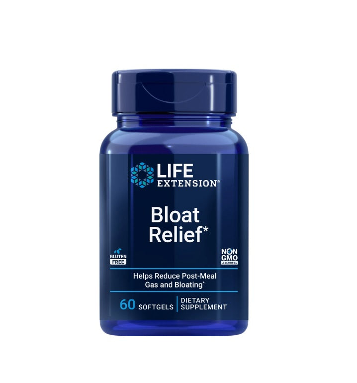 Bloat Relief - 60 softgels - Life Extension