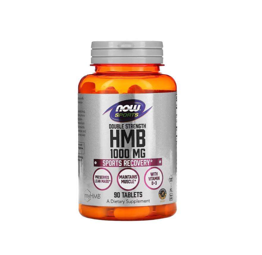 HMB, 1000mg - 90 tablets - NOW FOODS