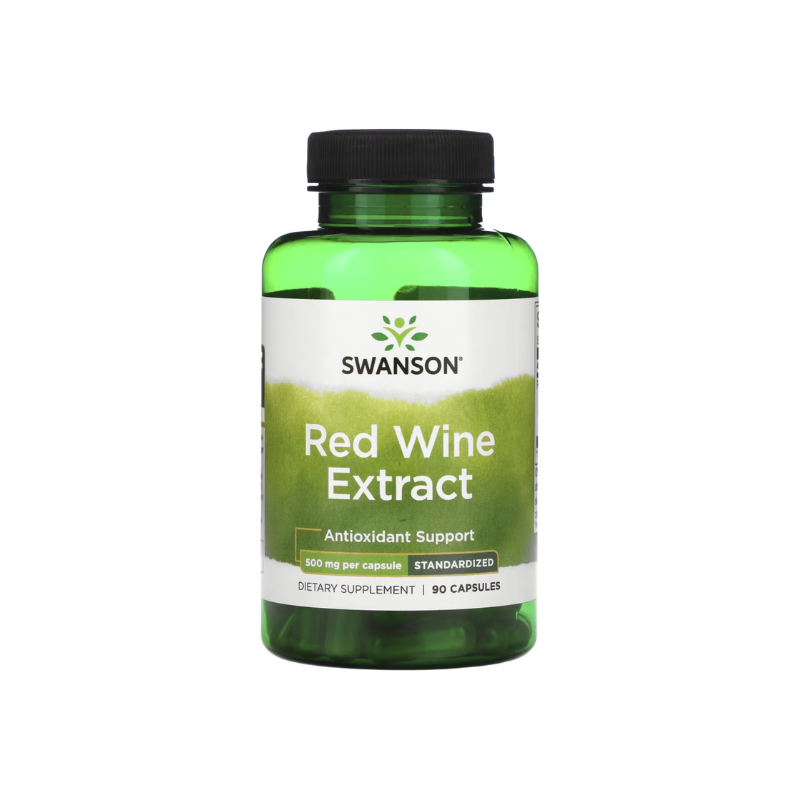 Red Wine Extract, 500mg - 90 caps