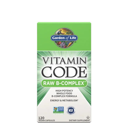 Vitamin Code Raw B-Complex - 120 vegan caps - Garden of Life