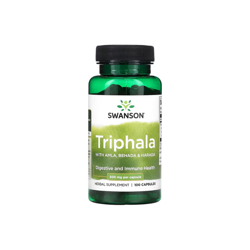 Triphala, 500mg - 100 caps