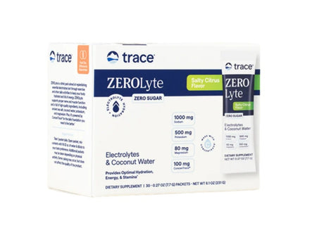 ZEROLyte, Salty Citrus - 30 packets - Trace Minerals