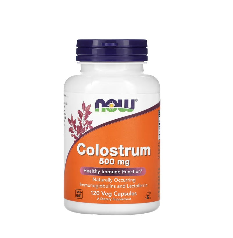 Colostrum, 500mg - 120 vcaps - Now Foods