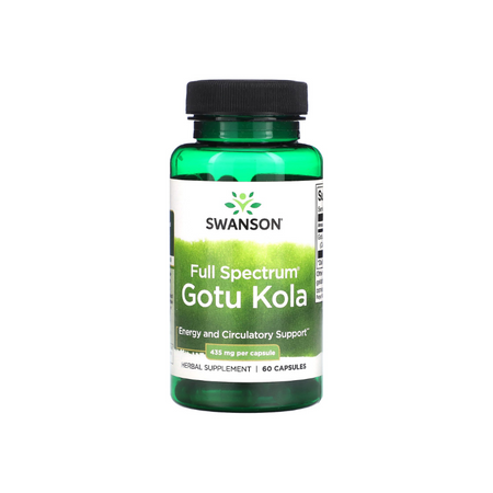 Full Spectrum Gotu Kola, 435mg - 60 caps - Swanson