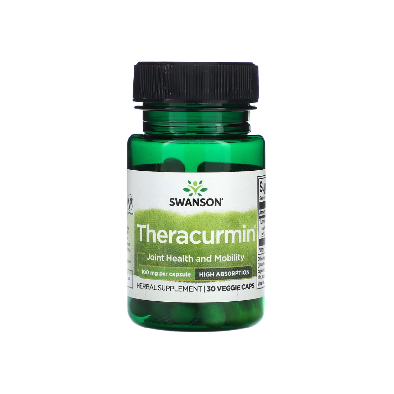 Theracurmin, 100mg High Absorption - 30 vcaps