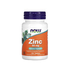 Zinc, 50mg - 100 tablets - NOW Foods