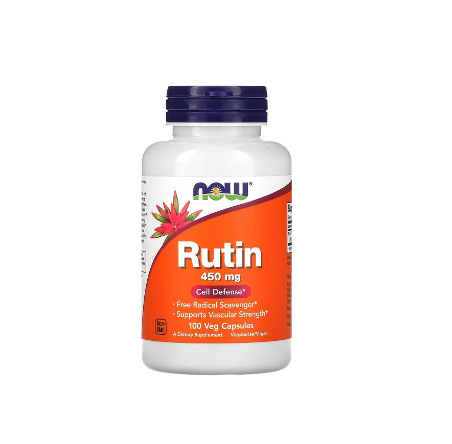 Rutin, 450mg - 100 vcaps - Now Foods