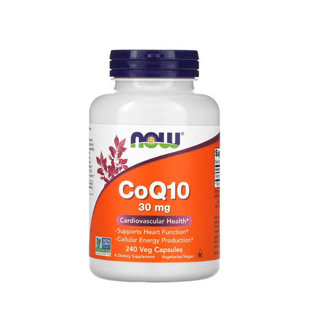 CoQ10, 30mg - 240 vcaps - Now Foods