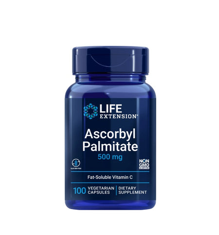 Ascorbyl Palmitate, 500mg - 100 vcaps - Life Extension