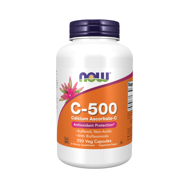 Vitamina C-500 Ascorbato de Calcio-C - 250 cápsulas