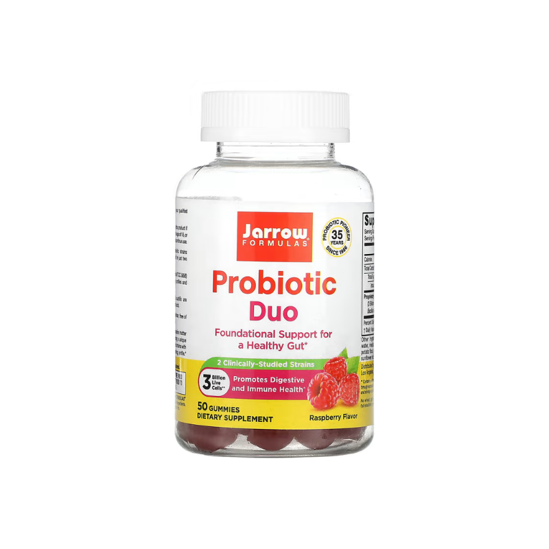 Probiotic Duo, Raspberry - 50 gummies