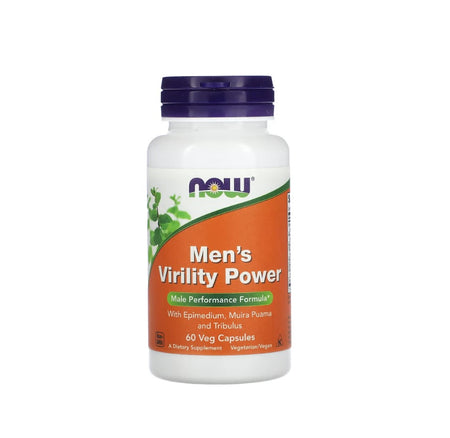 Men's Virility Power - 60 vcaps - NOW Foods