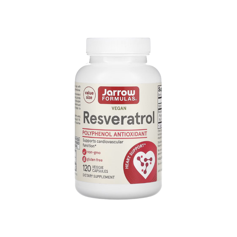 Resveratrol, 100mg - 120 vcaps - Jarrow Formulas