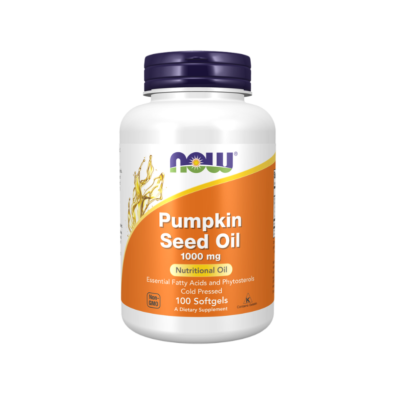 Olio di semi di zucca, 1000 mg - 100 capsule molli