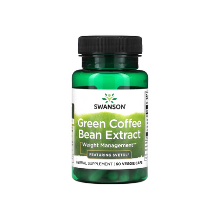 Green Coffee Bean Extract - 60 vcaps - Swanson