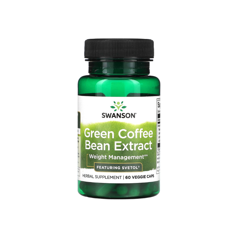 Green Coffee Bean Extract - 60 vcaps - Swanson